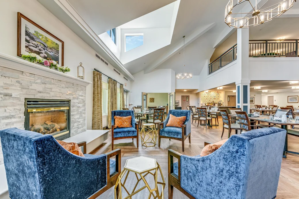Bangor Dining Area Fireplace 2